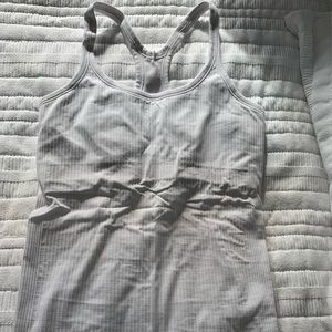 Lululemon white tank